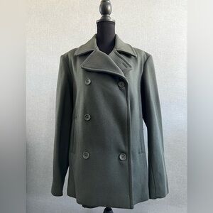 MARC JACOBS - NEW - VIRGIN WOOL - GORGEOUS PEA COAT - LARGE